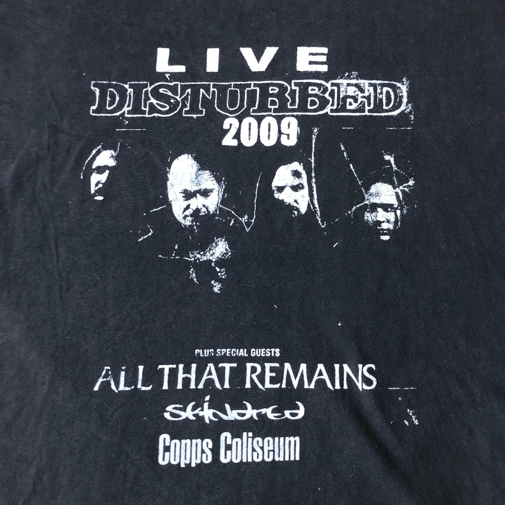 DISTURBED 2009 concert shirt